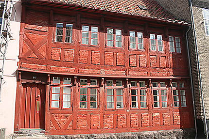 Très belle maison rouge à Odense