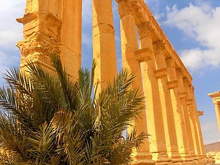 Colonnades à Palmyre