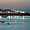 Salina Bay au crépuscule