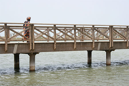 Pont qui relie Joal à Fadiouth Pont qui relie Joal à Fadiouth