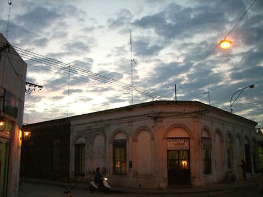 Crépuscule en la pampa