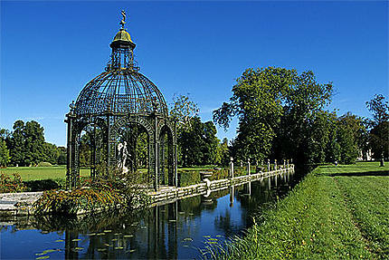 L'île d'amour, parc, château, Chantilly