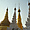 Une multitude de stupas à la pagode Shwedagon