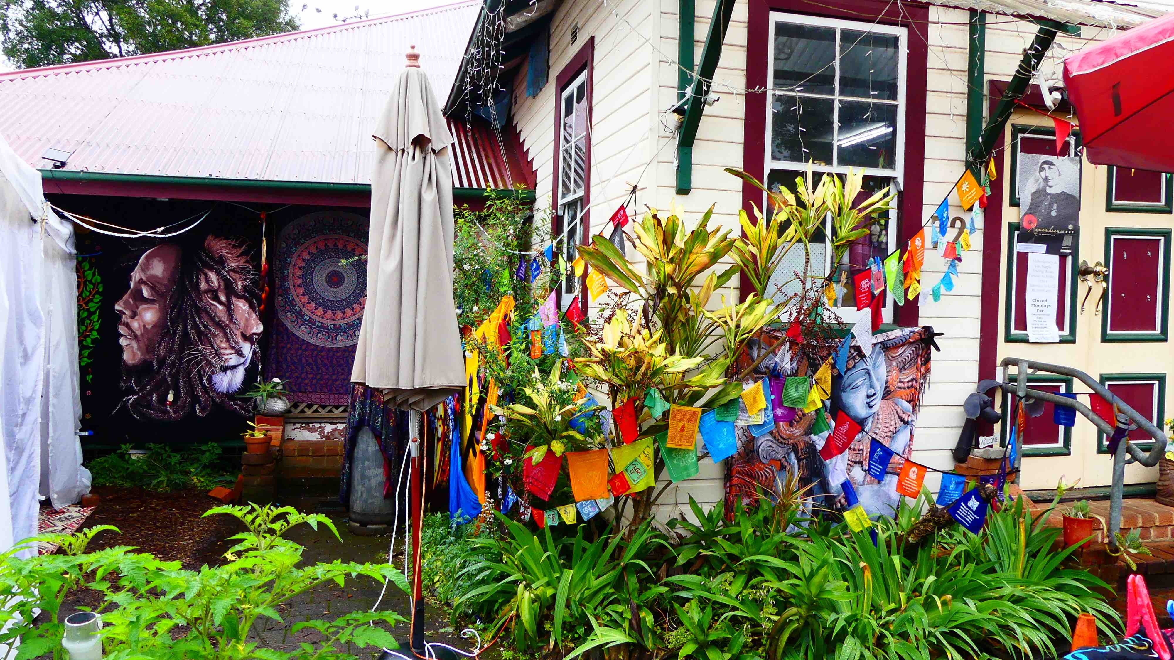 Nimbin - Village hippie Nimbin - Village hippie
