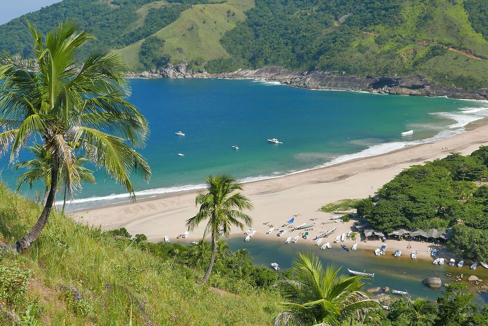 Ilha Bela plage de Bonete