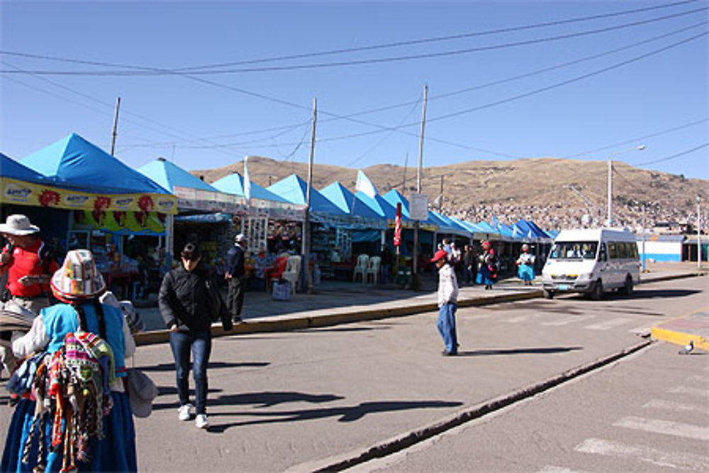 Marché à Puno