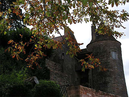 Le château de Brancion Le château de Brancion