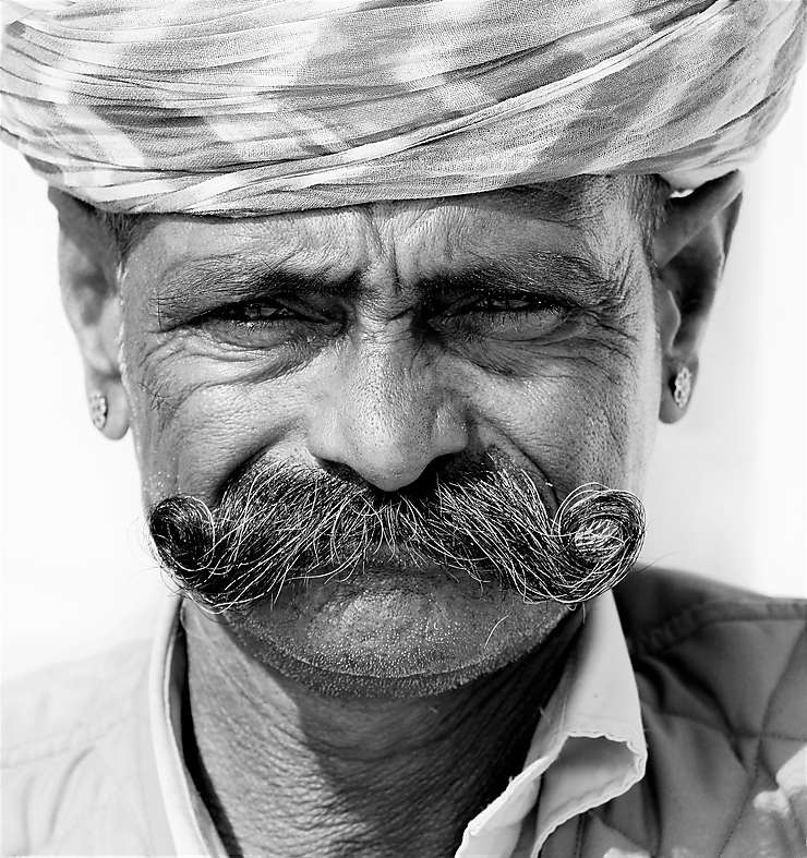 L’homme au turban, Rajasthan