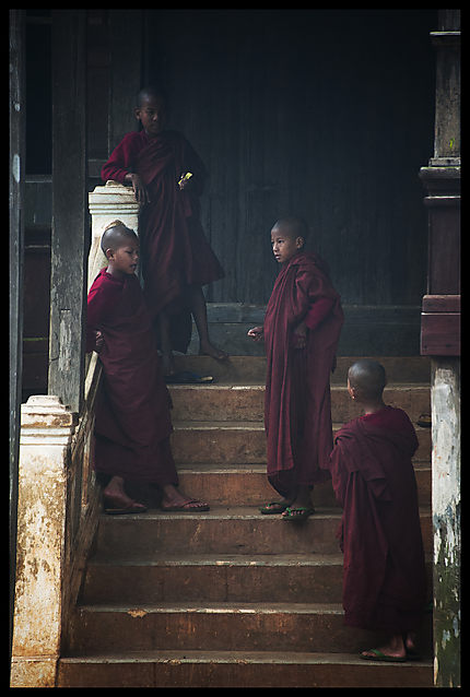 Monastère Shan, région du lac Inlé