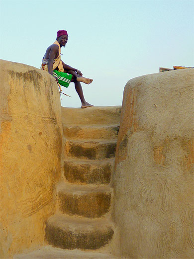 En haut des marches En haut des marches