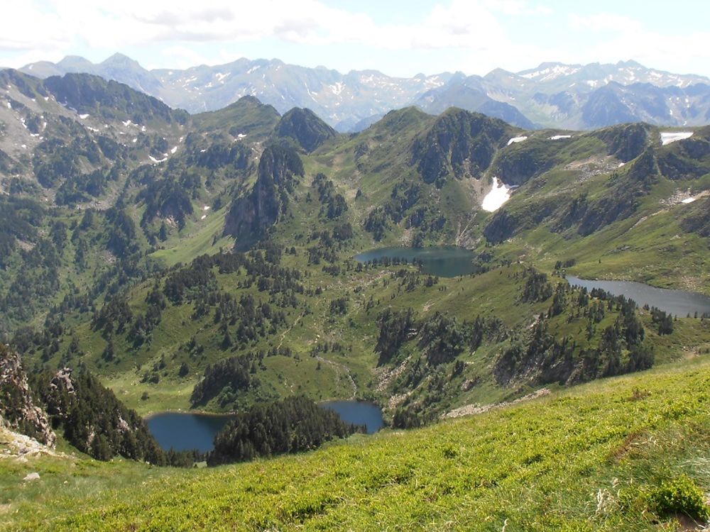 Etang de Rabassoles, Etang Noir, et Etang Bleu