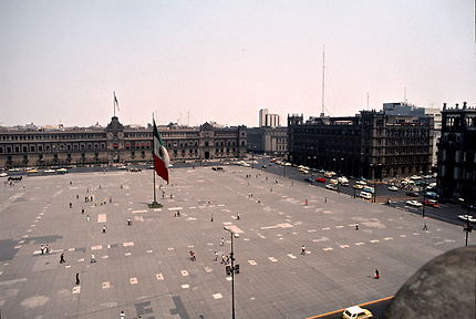 Le zocalo de México City