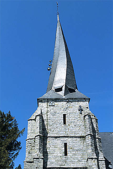 Clocher tors, église, Offranville