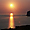 Coucher de soleil sur la baie de Phalassarna