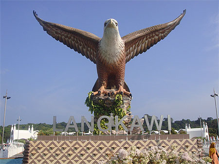 L'aigle, symbole de Langkawi L'aigle, symbole de Langkawi