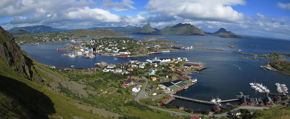 Ballstad depuis Fløya