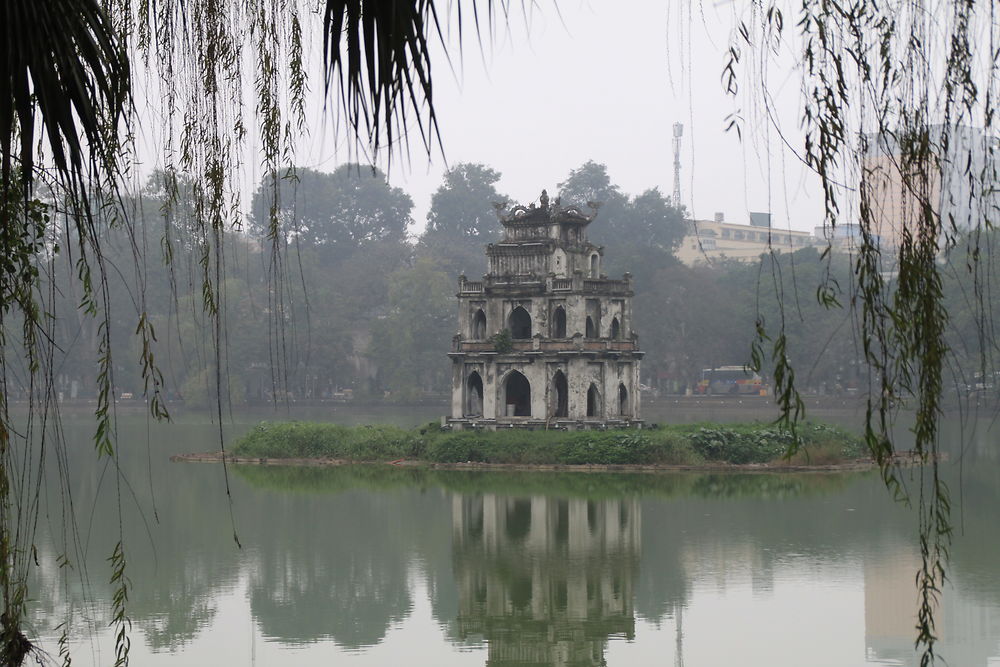 Pagode dans l'eau