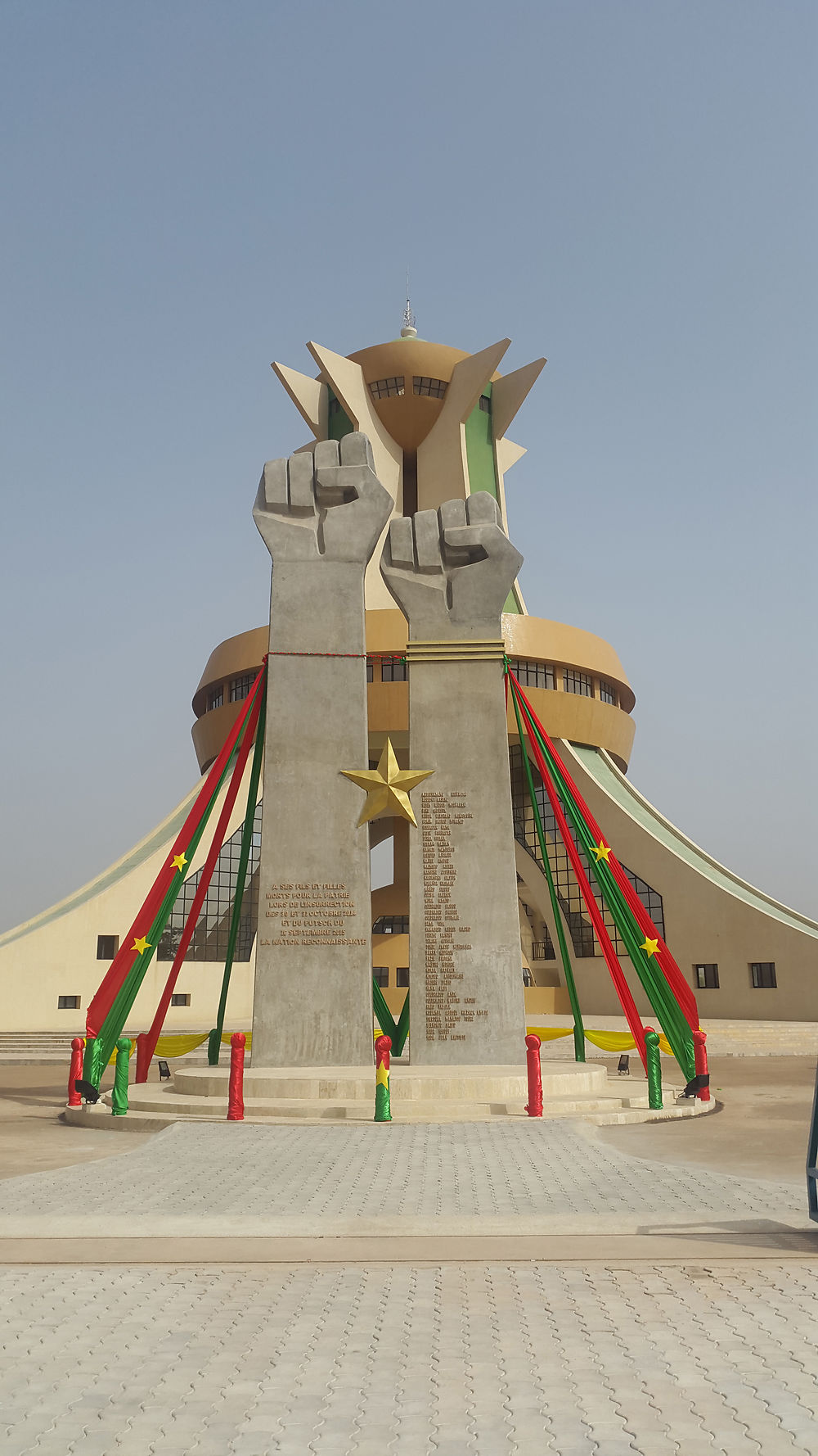 La place des héros de ouagadougou