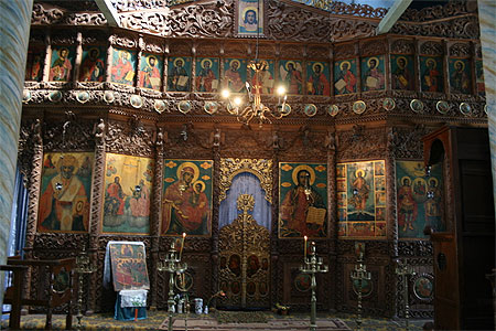 Iconostase de l'église Saint-Jean-Baptiste Iconostase de l'église Saint-Jean-Baptiste