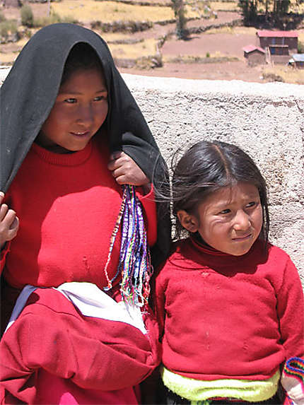 Jeunes péruviennes