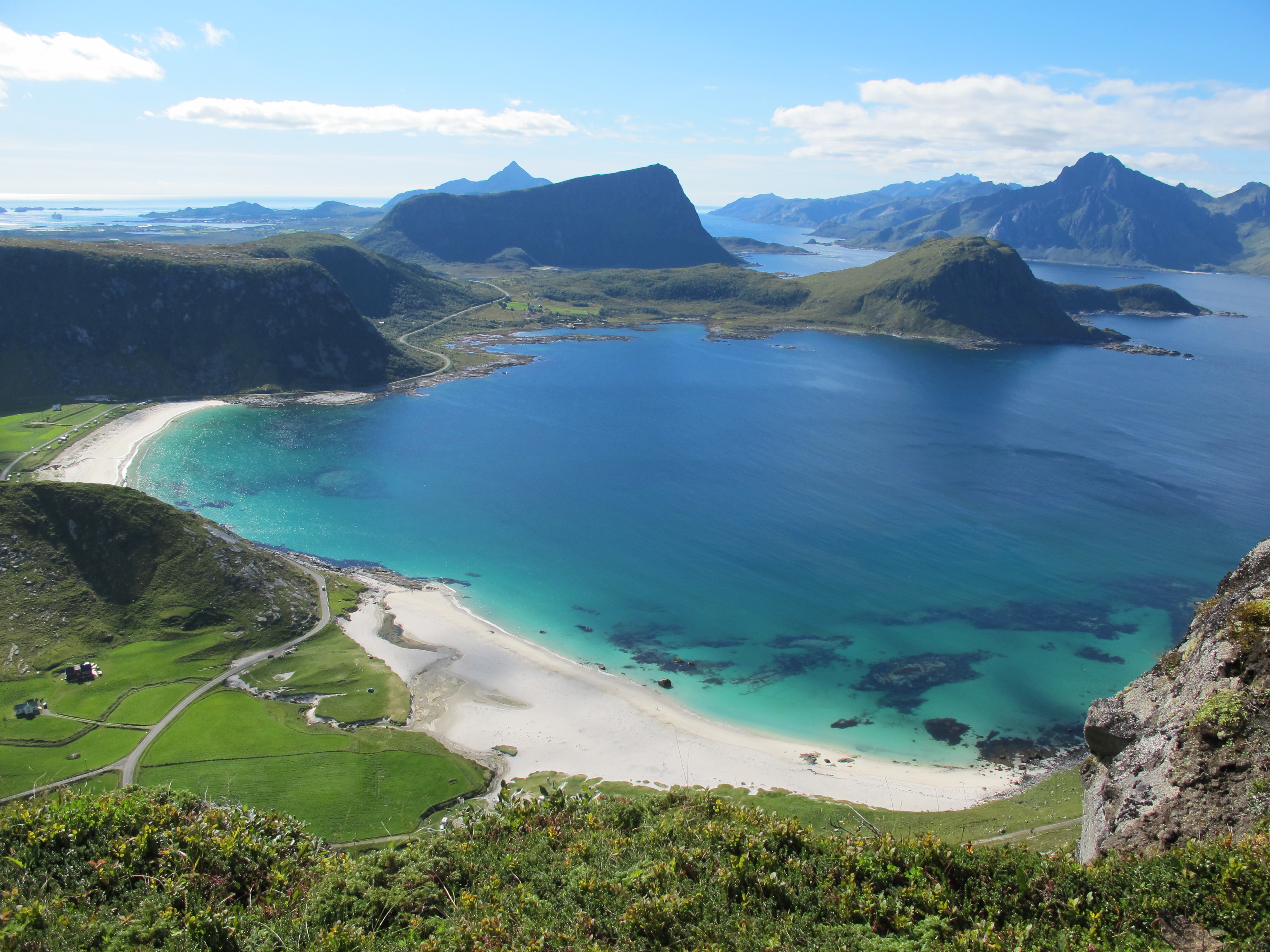 Plages de Vik et d'Haukland Plages de Vik et d'Haukland