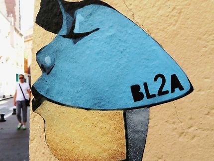 Art street (BL2a), le baiser en embuscade 