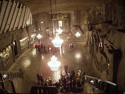 Chapelle de la mine de sel de Wieliczka