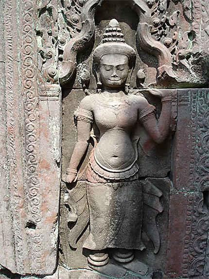 Bas-relief du Preah Khan