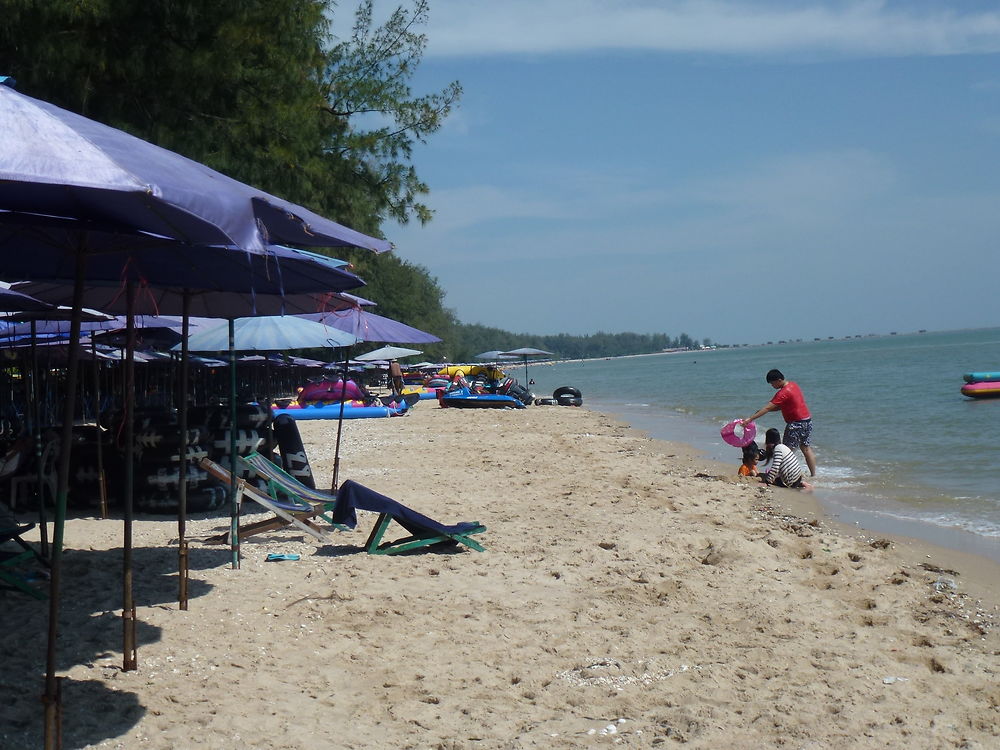 Plage des thailandais