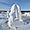 Sculpture sur neige à Matane