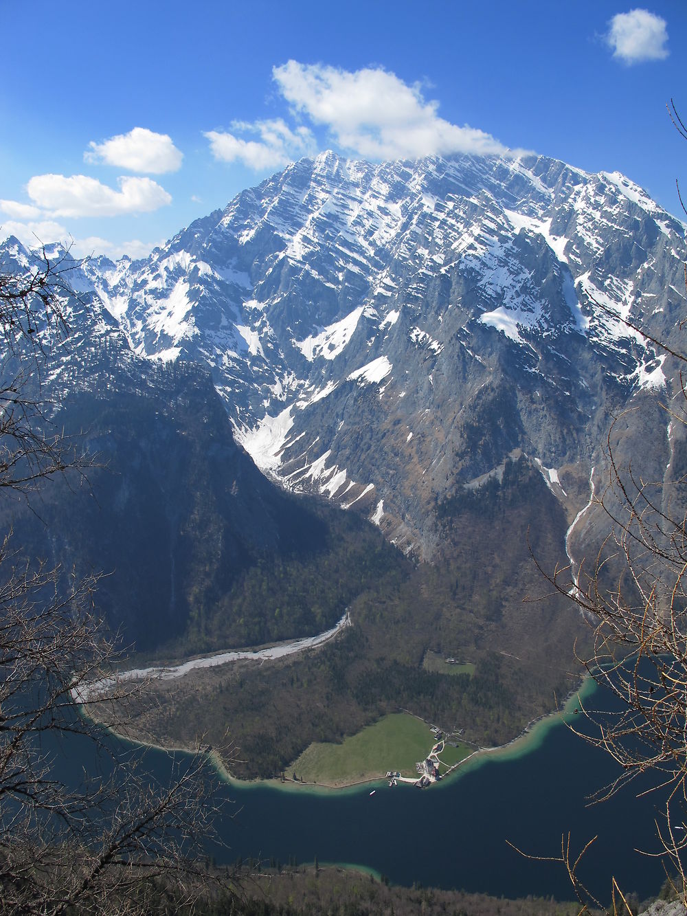 Watzmann et St Bartholomä depuis le Feuerpalfen