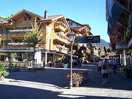 Rue à Gstaad 