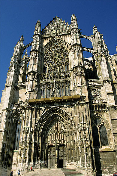 Portail sud, cathédrale St-Pierre, Beauvais Portail sud, cathédrale St-Pierre, Beauvais