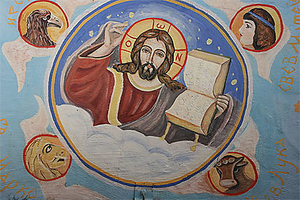 Jésus Christ-Monastère Svéti Yoan Rilski