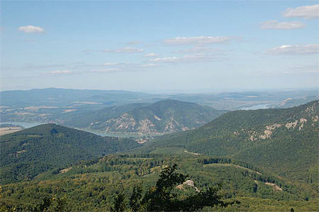 Panorama . la courbe du Danube Panorama . la courbe du Danube