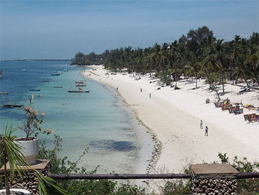 Plage du kenya