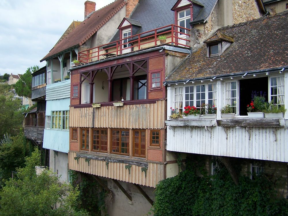 Maisons du bord de Creuse