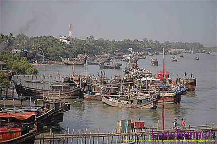 Port de pêche de Cox Bazaar