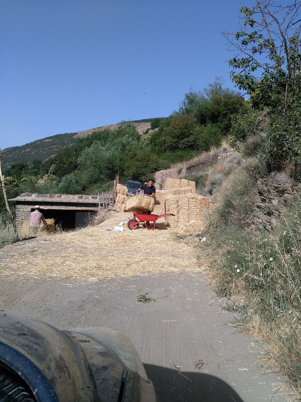 Petit contre temps à Trevélez :)