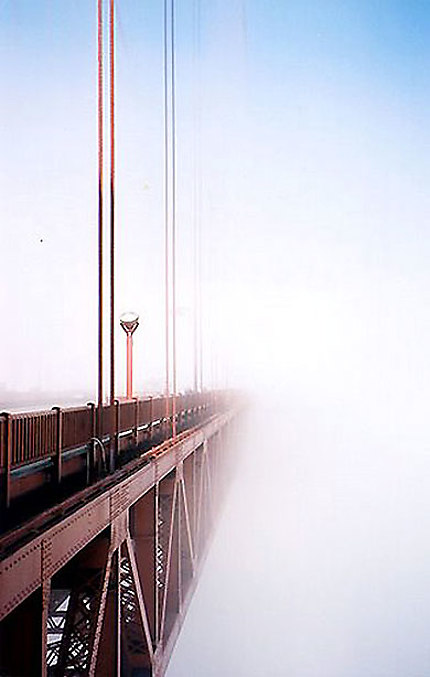 Golden Gate in the mist
