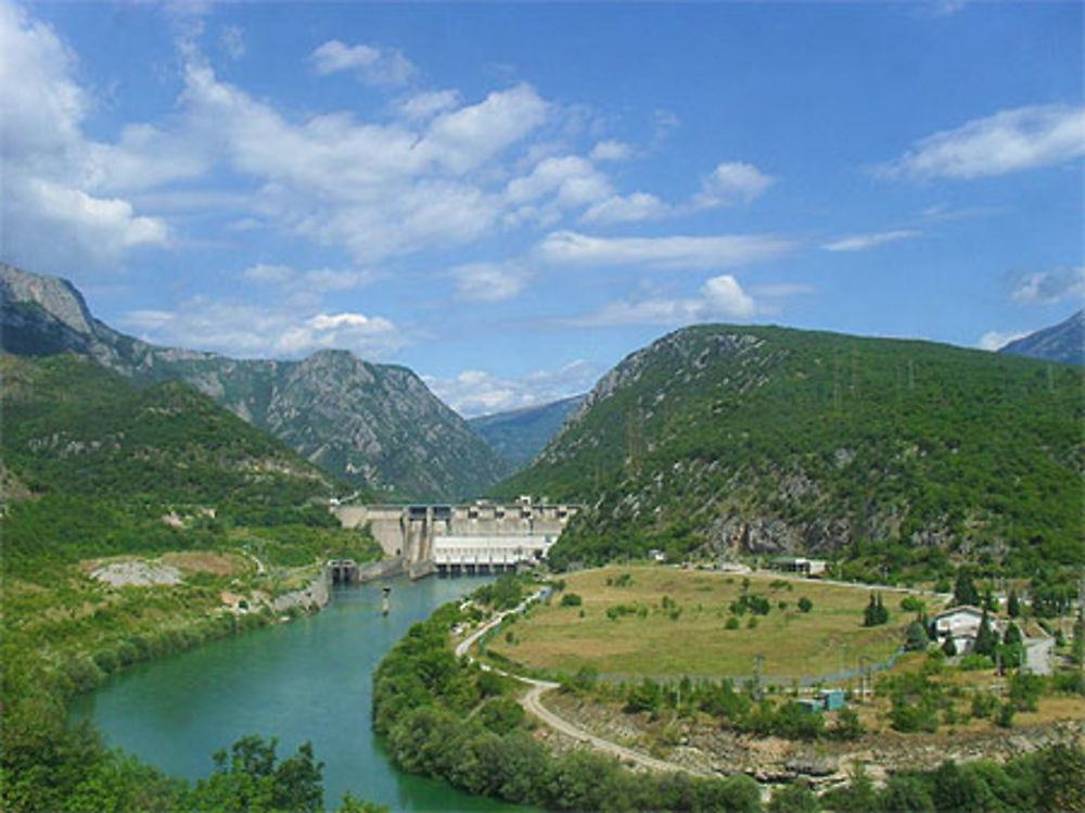 L'entrée des gorges de la Neretva