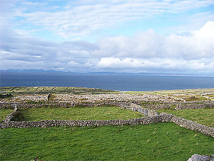 Connemara vu d'Inish Mor