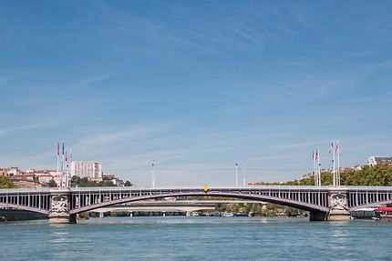 Pont Lafayette sur le Rhône à Lyon