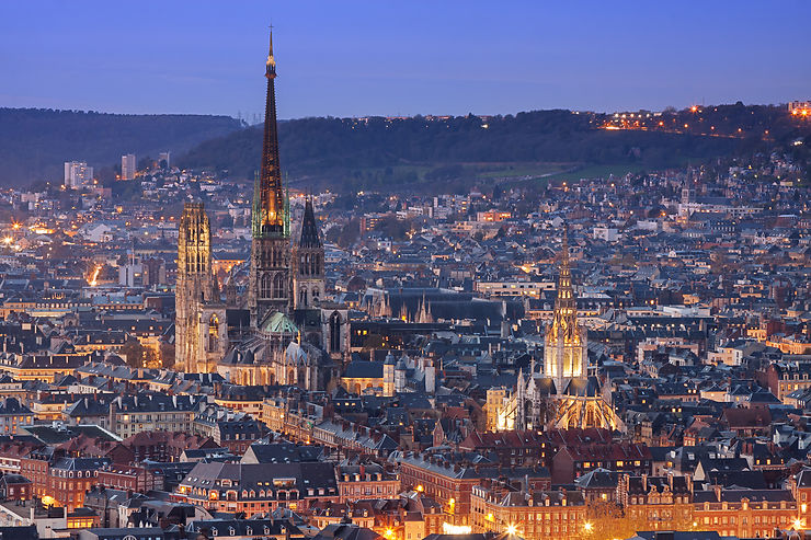 Rouen et sa cathédrale (Seine-Maritime)