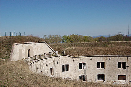 La forteresse de Monostor, à Komarom, vue de haut