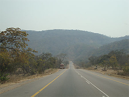 Route de Chirundu à Lusaka