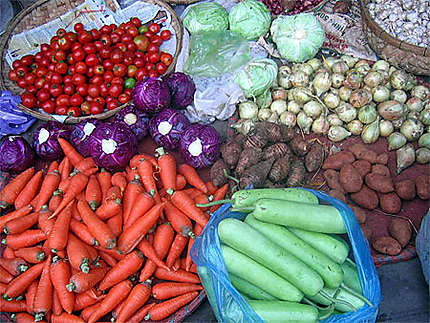 Légumes colorés