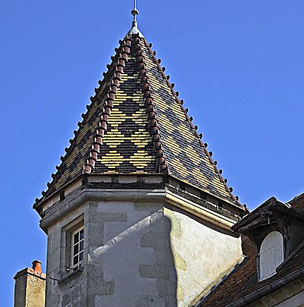 Un toit typique de Semur-en-Auxois