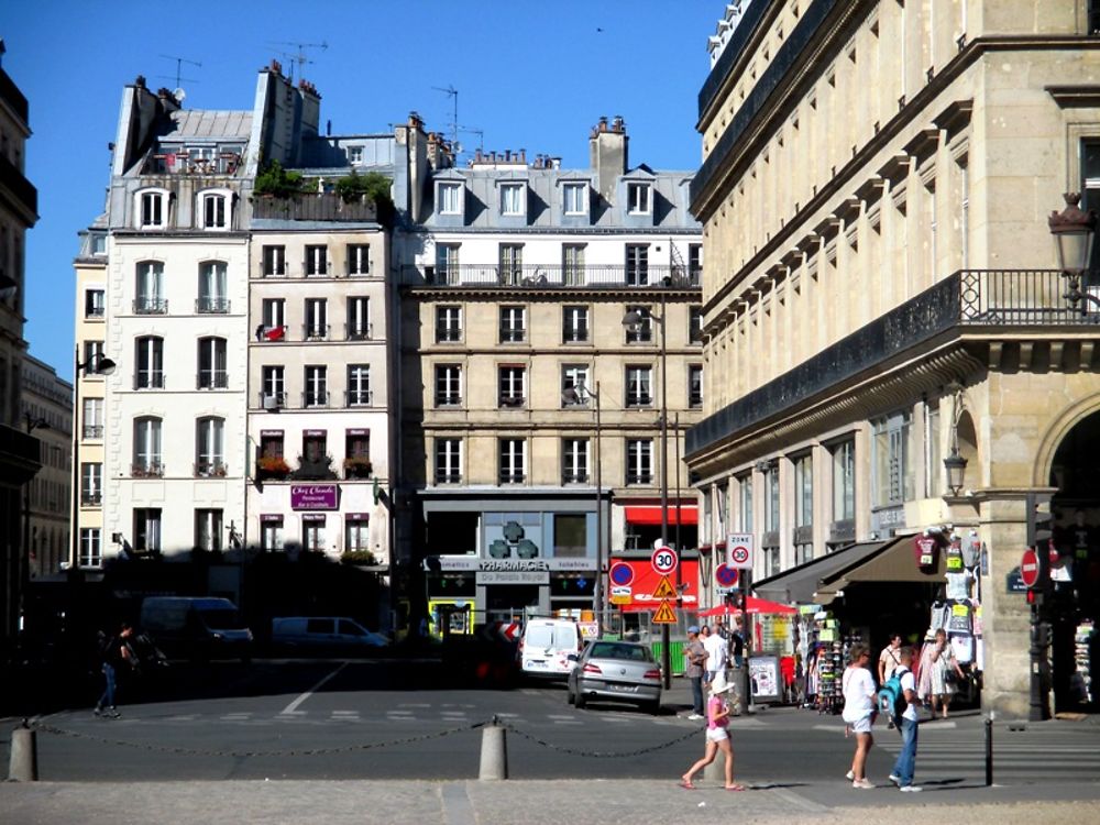 Scène de rue Parisienne