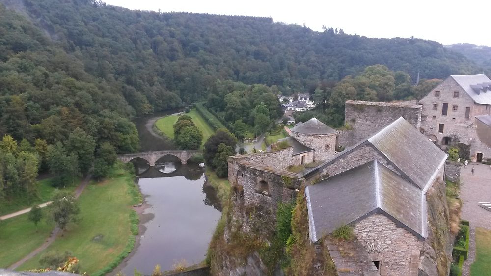 Depuis les hauteurs du chateau